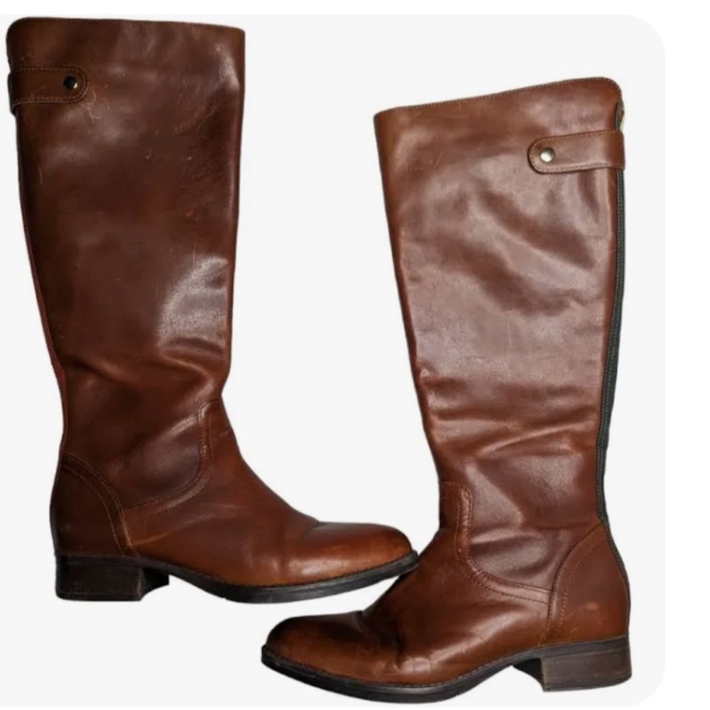 GUC Steve Madden Journal Riding Boots Size 7